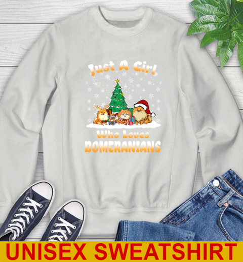 Christmas Just a girl who love pomeranians dog pet lover 29