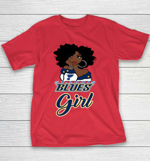 St.Louis Blues Girl NHL Youth T-Shirt 9