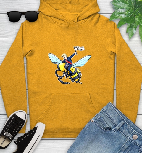 Save The Bees Donald Trump shirt Youth Hoodie 3