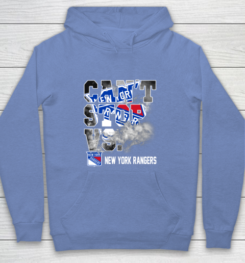 NHL New York Rangers Hockey Can't Stop Vs Youth Hoodie 8