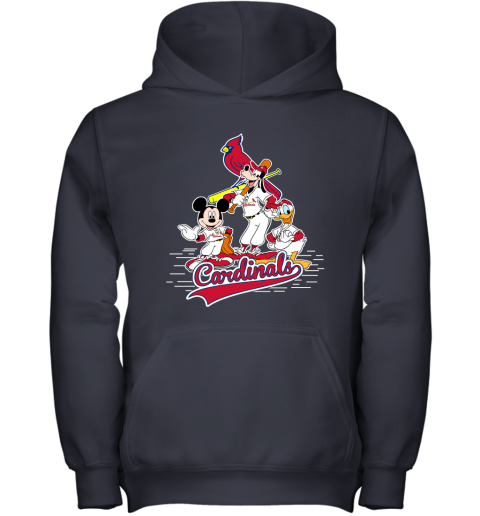 MLB St.Louis Cardinals Mickey Mouse Donald Duck Goofy Baseball T Shirt  Sweatshirt