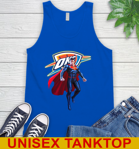 NBA Awesome Superman Basketball Sports Oklahoma City Thunder 74