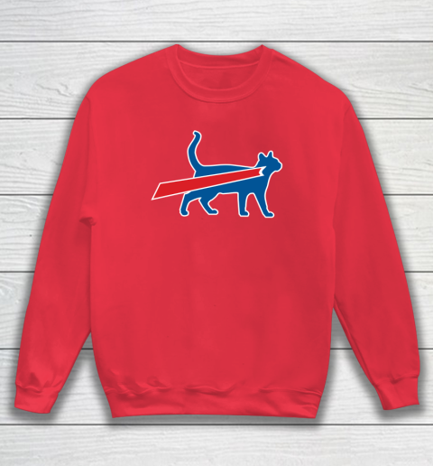 Cat Bills Super Cat Buffalo Bills Sweatshirt 6