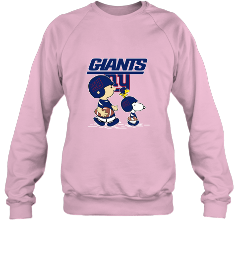 New York Giants Let's Play Football Together Snoopy NFL Women's V