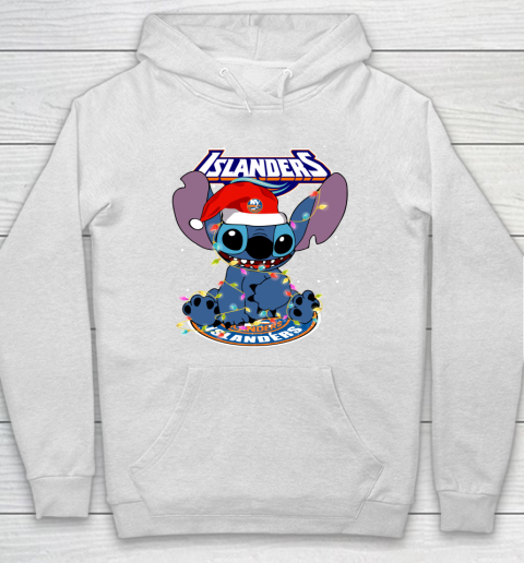 New York Islanders NHL Hockey noel stitch Christmas Hoodie
