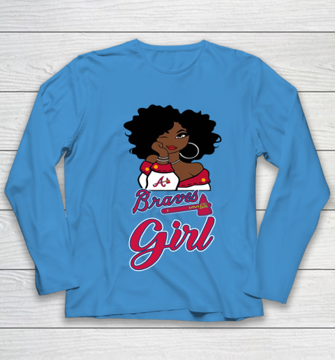 Atlanta Braves Girl MLB Youth Long Sleeve 7