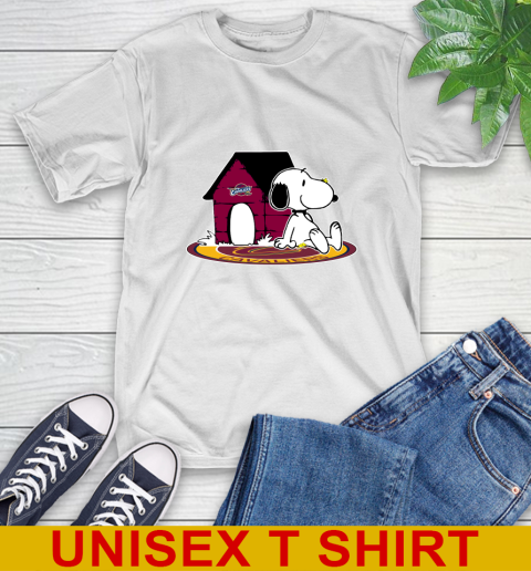 NBA Basketball Cleveland Cavaliers Snoopy The Peanuts Movie Shirt T-Shirt