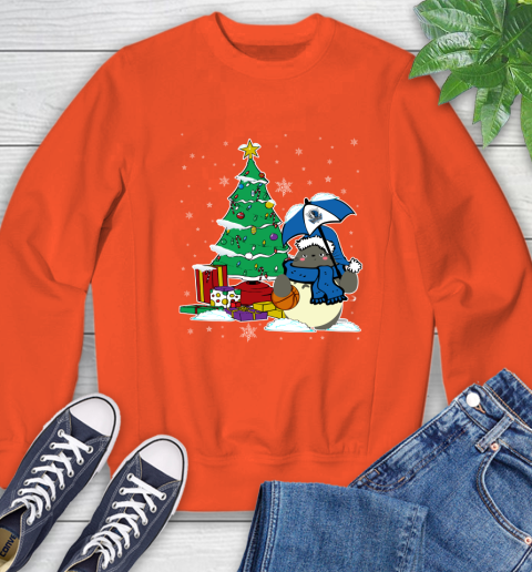 Dallas Mavericks NBA Basketball Cute Tonari No Totoro Christmas Sports Sweatshirt 3