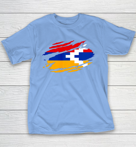 Artsakh Flag Proud Artsakh Support Artsakh Strong Armenia Youth T-Shirt 8