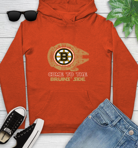 NHL Come To The Boston Bruins Wars Hockey Sports Youth Hoodie 4
