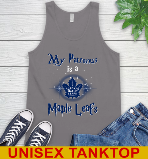 NHL Hockey Harry Potter My Patronus Is A Toronto Maple Leafs Tank Top 6