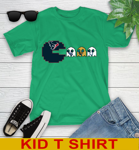 Houston Texans NFL Football Pac Man Champion Youth T-Shirt 6