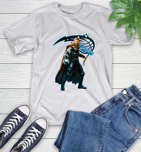 NBA Thor Avengers Endgame Basketball Orlando Magic T-Shirt 12