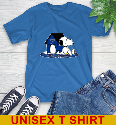 NHL Hockey St.Louis Blues Snoopy The Peanuts Movie Shirt T-Shirt 9