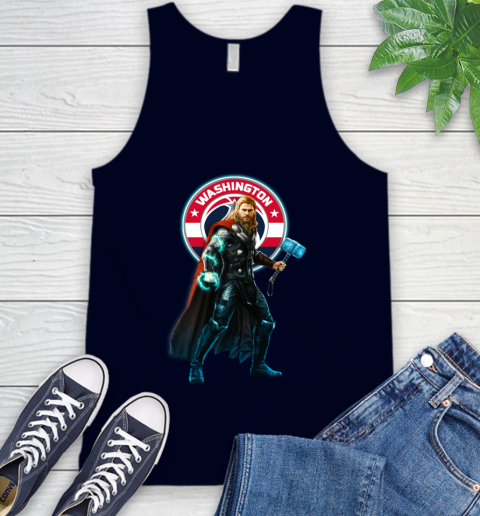 NBA Thor Avengers Endgame Basketball Washington Wizards Tank Top 3