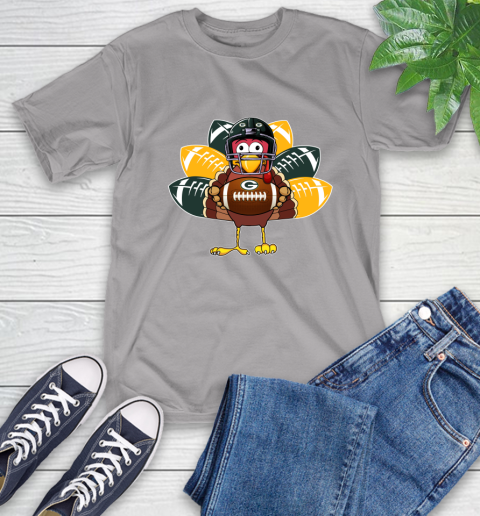 Green Bay Packers Turkey Thanksgiving Day T-Shirt 6
