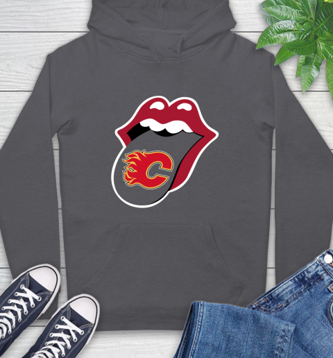 Calgary Flames NHL Hockey Lips I Root For My Team Adoring Fan 19