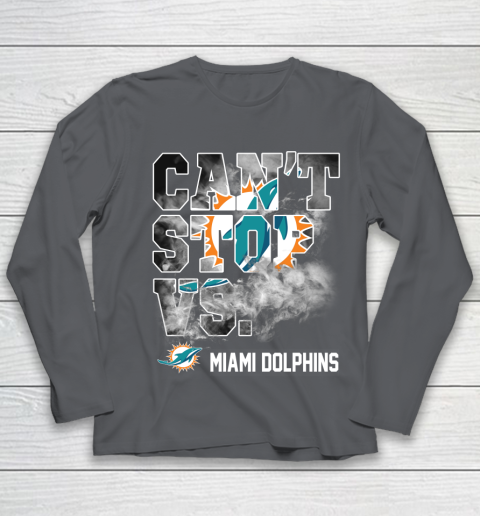 NFL Miami Dolphins Can't Stop Vs Youth Long Sleeve 6