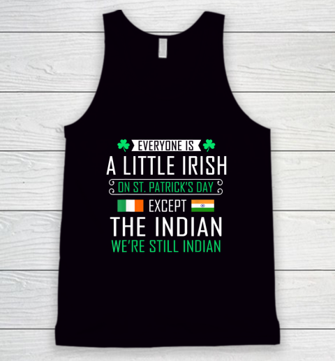 Indian Irish On St Patrick's Day Tank Top