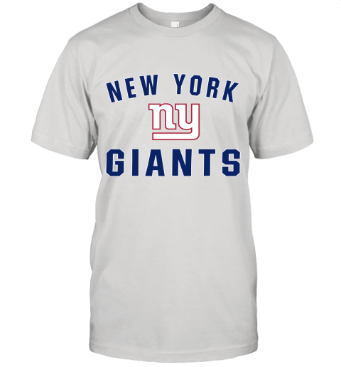 New York Giants NFL Line Gray Victory Unisex Jersey Tee