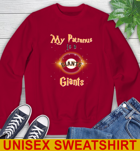 MLB Baseball Harry Potter My Patronus Is A San Francisco Giants Sweatshirt 9
