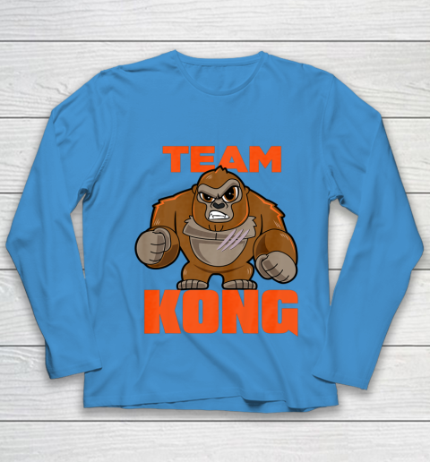 Kids Godzilla vs Kong Official Team Kong Cute Kids Youth Long Sleeve 5