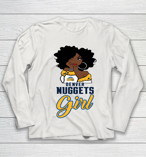 Denver Nuggets Girl NBA Youth Long Sleeve 11