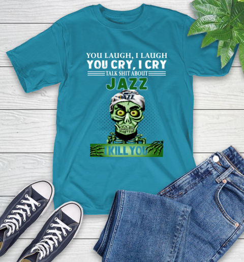 NBA Talk Shit About Utah Jazz I Kill You Achmed The Dead Terrorist Jeffrey Dunham Basketball T-Shirt 9