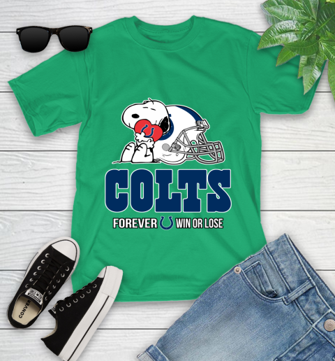 NFL The Peanuts Movie Snoopy Forever Win Or Lose Football Indianapolis Colts 108