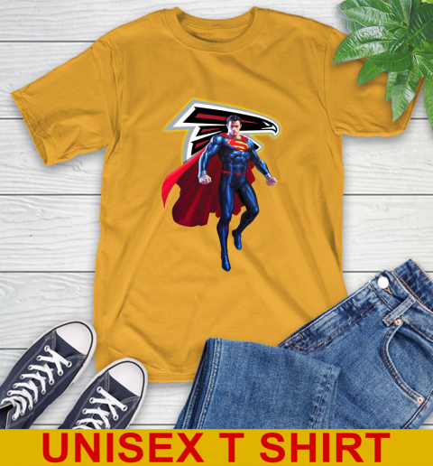 NFL Superman DC Sports Football Atlanta Falcons T-Shirt 3