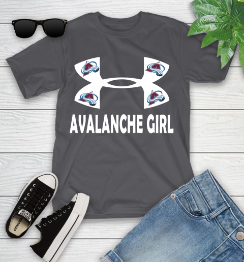 NHL Colorado Avalanche Girls' Crew Neck T-Shirt - M