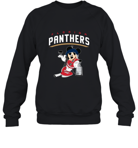 Mickey Florida Panthers With The Stanley Cup Hockey NHL Sweatshirt