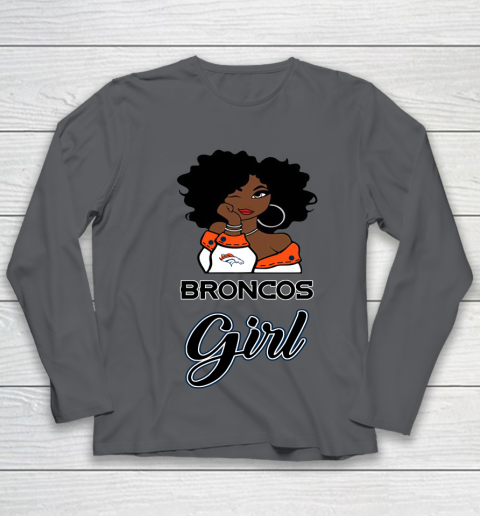 Denver Broncos Girl NFL Youth Long Sleeve 8