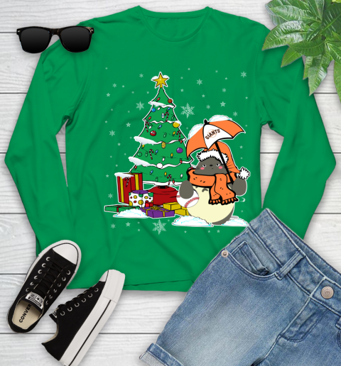 San Francisco Giants MLB Baseball Cute Tonari No Totoro Christmas Sports Youth Long Sleeve 7