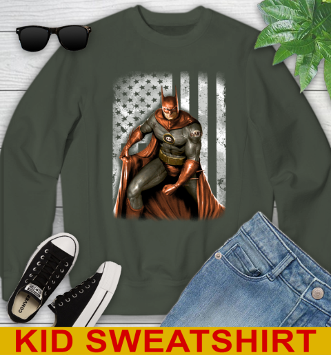San Francisco Giants MLB Baseball Batman DC American Flag Shirt Youth Sweatshirt 8