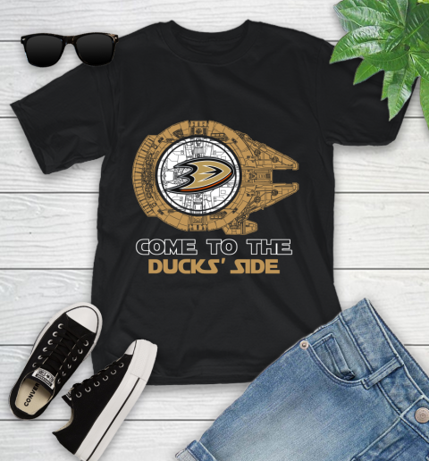 NHL Come To The Anaheim Ducks Wars Hockey Sports Youth T-Shirt