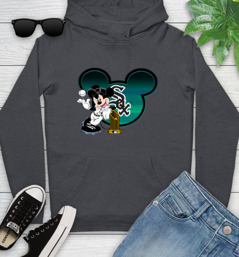 MLB Chicago White Sox The Commissioner's Trophy Mickey Mouse Disney Youth Hoodie 8