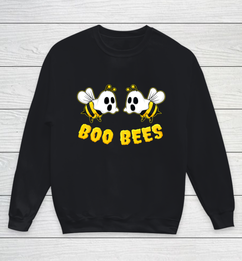 Halloween Boo Bees Ghost Matching Couples Family Funny Gift Youth Sweatshirt