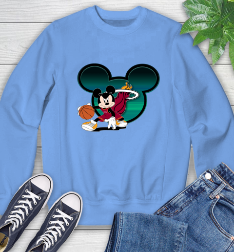 NBA Miami Heat Mickey Mouse Disney Basketball Sweatshirt 11