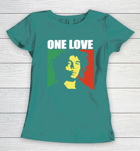 One Love Bob Marley Women's T-Shirt 10