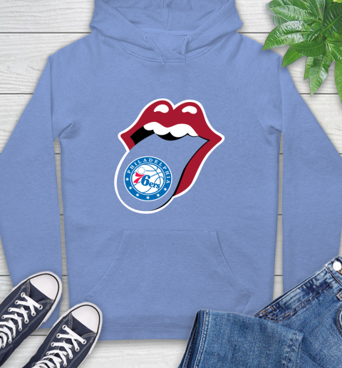 Philadelphia 76ers NBA Basketball Lips I Root For My Team Adoring Fan 23