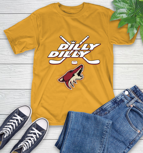 NHL Arizona Coyotes Dilly Dilly Hockey Sports T-Shirt 3