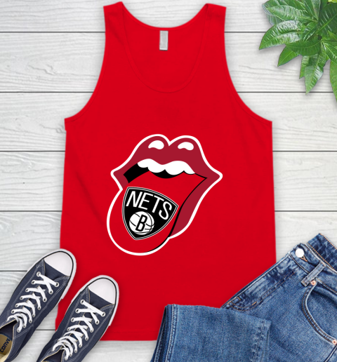 Brooklyn Nets NBA Basketball Lips I Root For My Team Adoring Fan 75