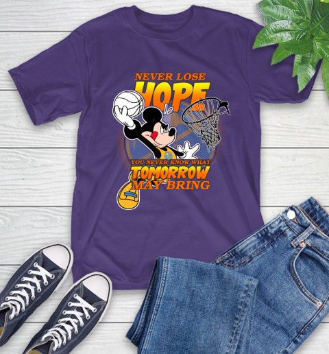 Denver Nuggets NBA Basketball Mickey Disney Never Lose Hope T-Shirt 5