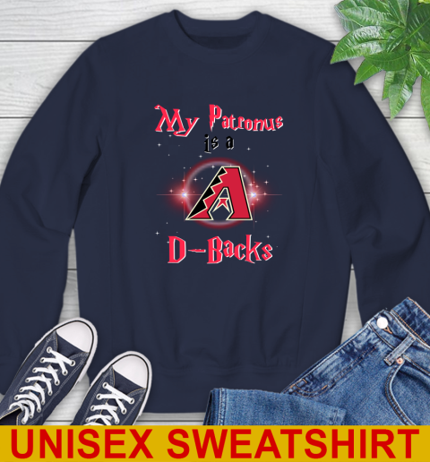 MLB Baseball Harry Potter My Patronus Is A Arizona Diamondbacks Sweatshirt 2