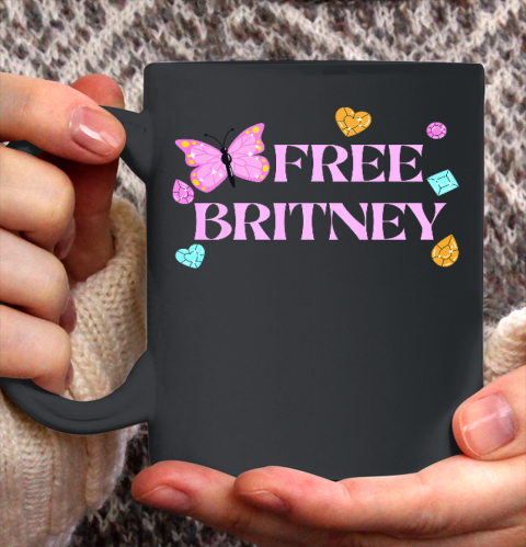 Free Britney FreeBritney Y2K Aesthetic Shirt Ceramic Mug 11oz