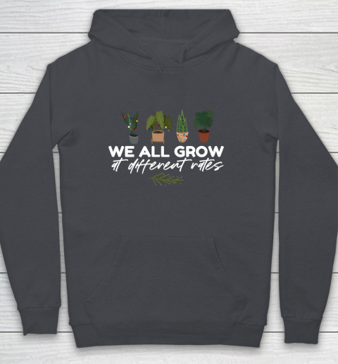 We All Grow At Different Rates, Special Education Teacher Autism Awareness Youth Hoodie 5