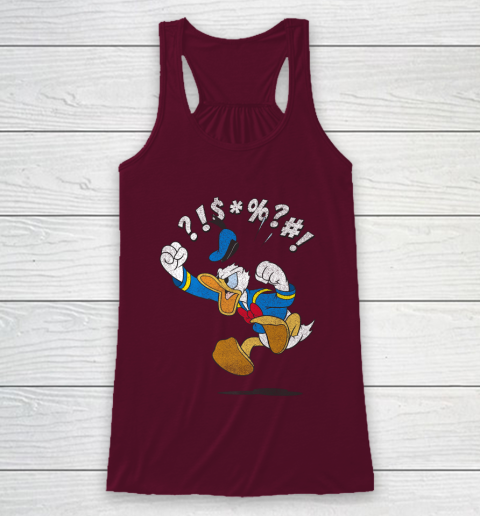 Disney Mickey And Friends Donald Angry Jump Racerback Tank 2