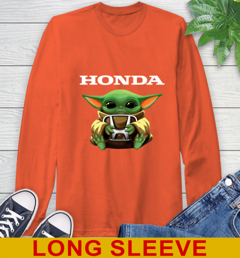 Star Wars Baby Yoda Hugs Honda Car Shirt 58