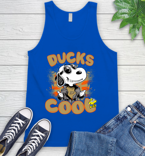 NHL Hockey Anaheim Ducks Cool Snoopy Shirt Tank Top 4